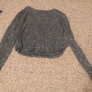 cropped sweater